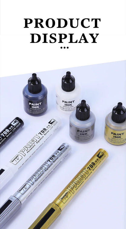 Metallic Paint Marker Pens