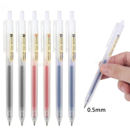 Retractable Gel Pens - 0.5mm Ballpoint Pens