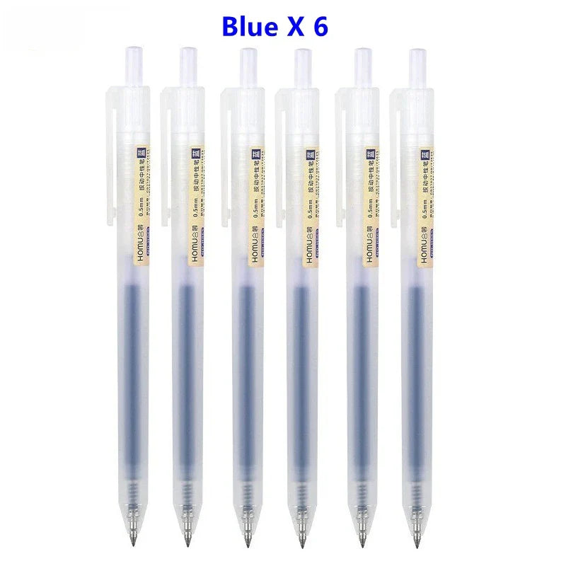 Retractable Gel Pens - 0.5mm Ballpoint Pens