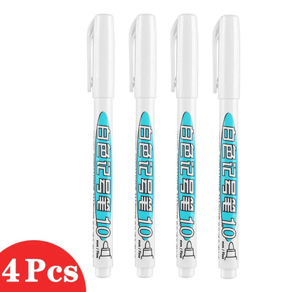 Waterproof Oily White Marker Pen for Tires and Graffiti