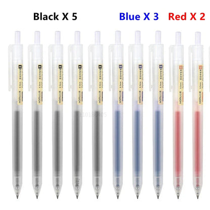 Retractable Gel Pens - 0.5mm Ballpoint Pens