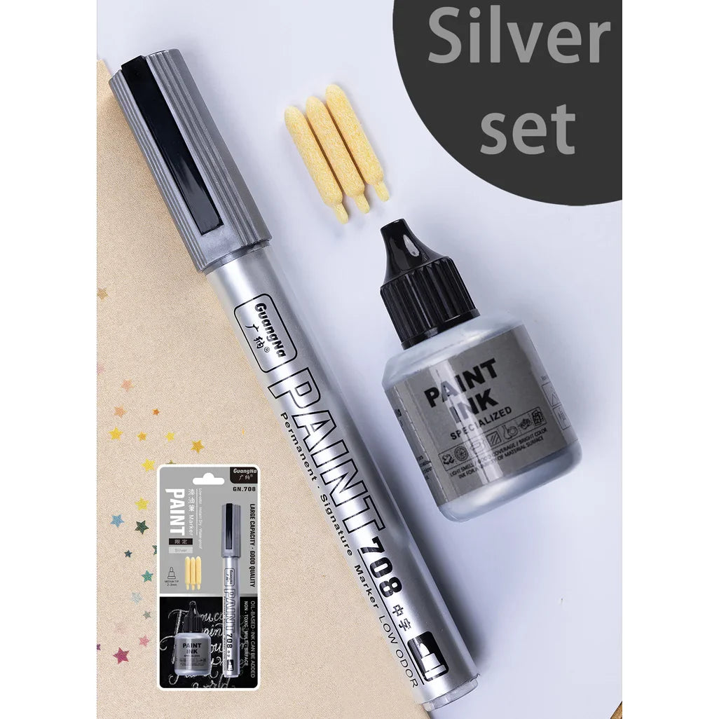 Metallic Paint Marker Pens