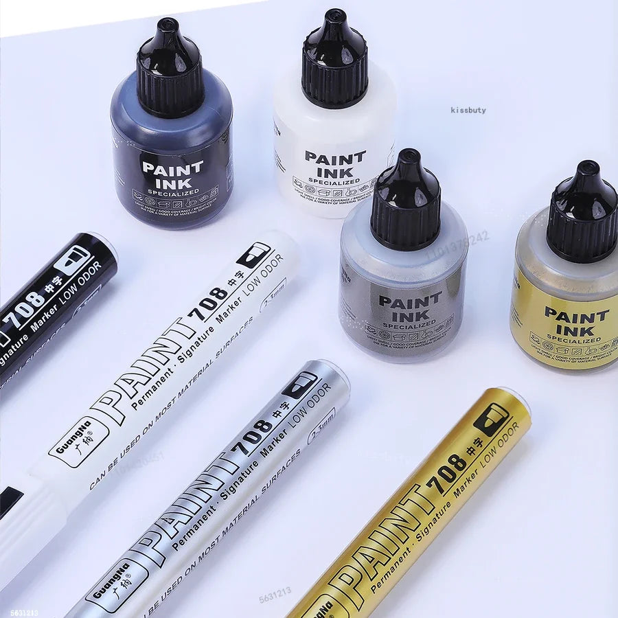 Metallic Paint Marker Pens