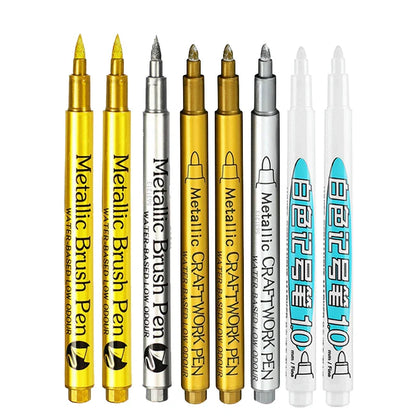 Metallic Marker Pens for Crafts