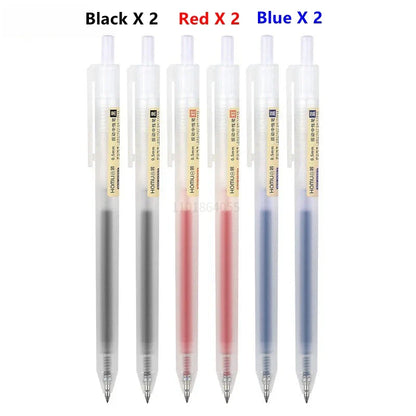 Retractable Gel Pens - 0.5mm Ballpoint Pens