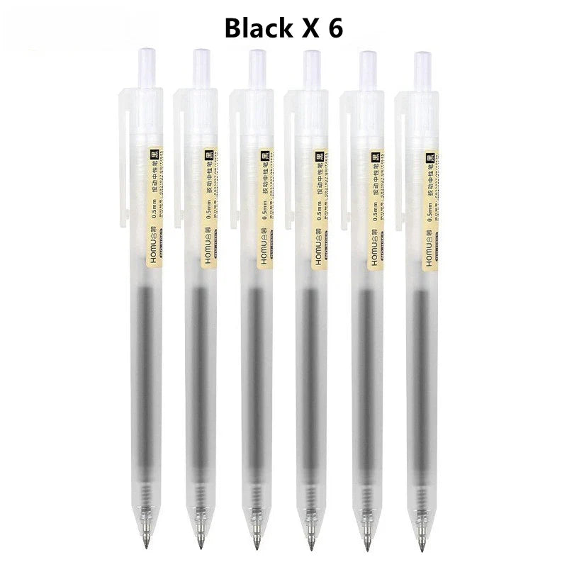 Retractable Gel Pens - 0.5mm Ballpoint Pens