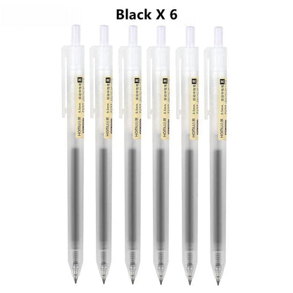 Retractable Gel Pens - 0.5mm Ballpoint Pens