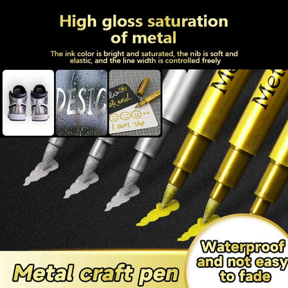 Metallic Marker Pens for Crafts