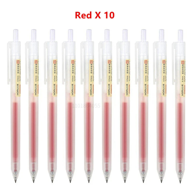 Retractable Gel Pens - 0.5mm Ballpoint Pens